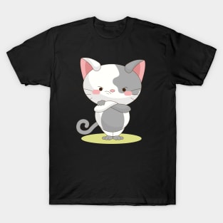 funny cats angry so cute T-Shirt